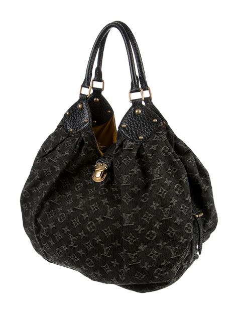 louis vuitton denim hobo|authentic louis vuitton hobo bag.